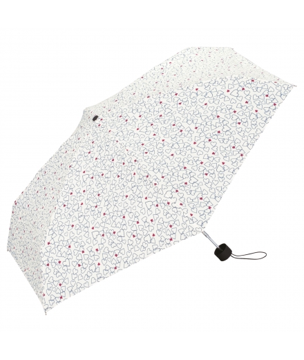 Mini Parapluie en silicone Line Heart - Kiu
