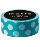 Masking Tape Dot Turquoise - Masté Basic