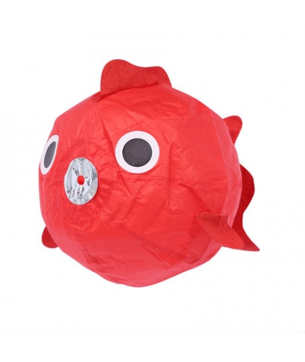 Ballon En Papier Washi Kamifusen Poisson Rouge - ROKUHICHIDO