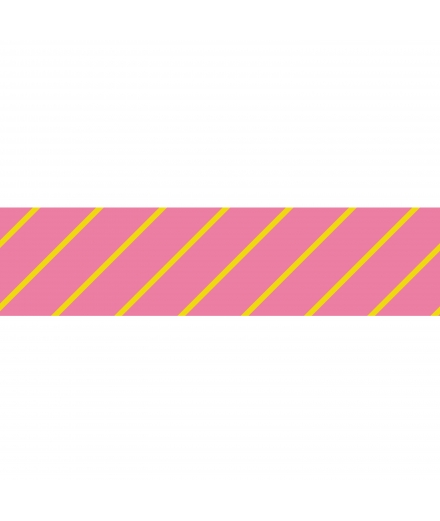 Masking Tape Stripes Rose - Masté Basic
