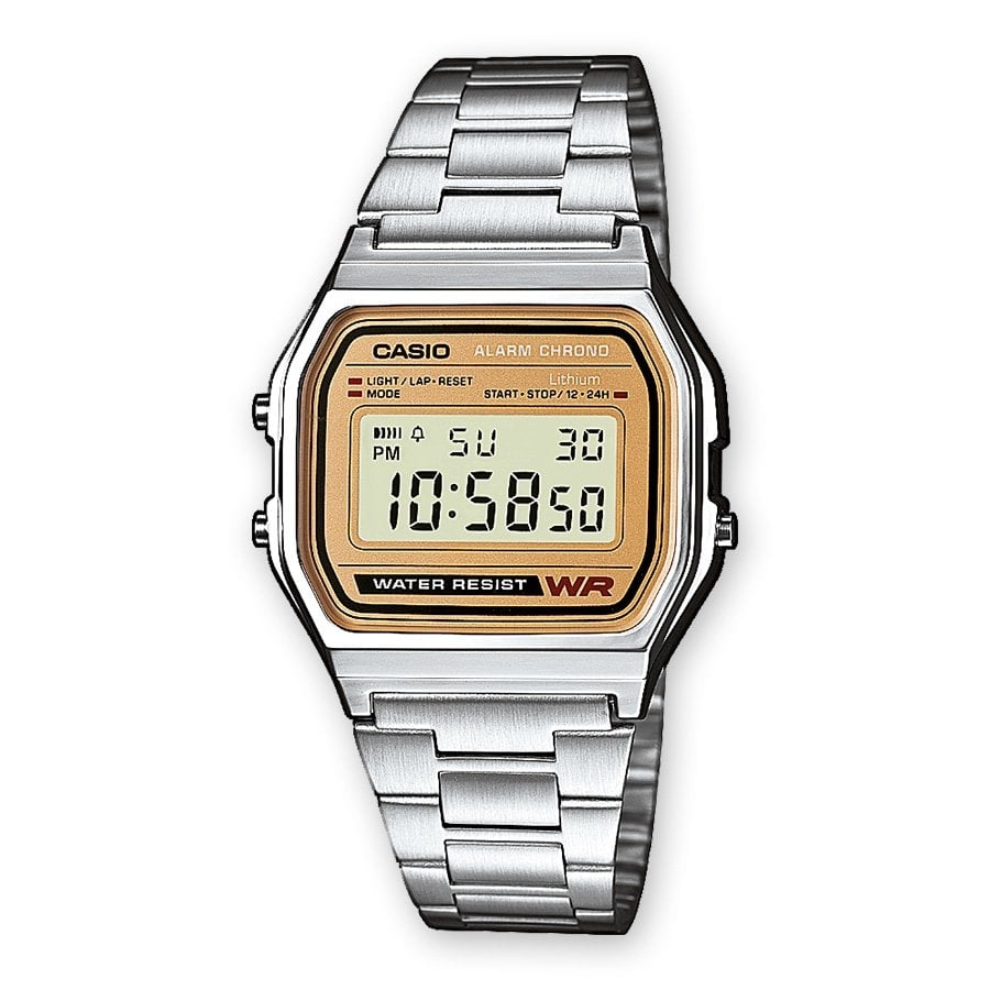 Montre Homme Digitale A158WEA-1EF Acier Or - CASIO