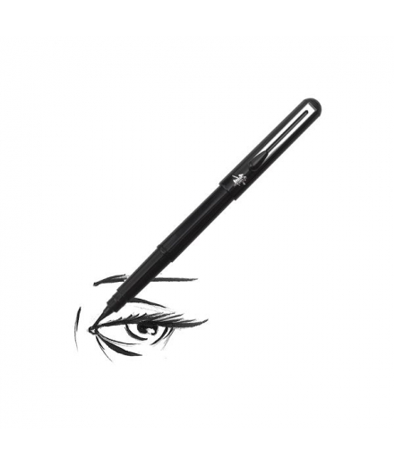 Pinceau Calligraphie Rechargeable Pocket Brush Gris - PENTEL