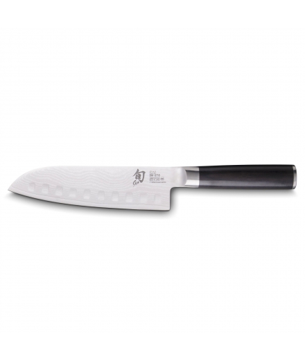 Couteau Santoku Japonais À Lame Alvéolée 18cm SHUN - KAI