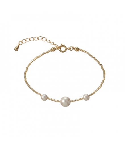 Bracelet En Perles De Verre Noble - MATSUNO
