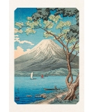 Carte Postale Lac Yamanaka 10x15cm - Editions Jourdenuit