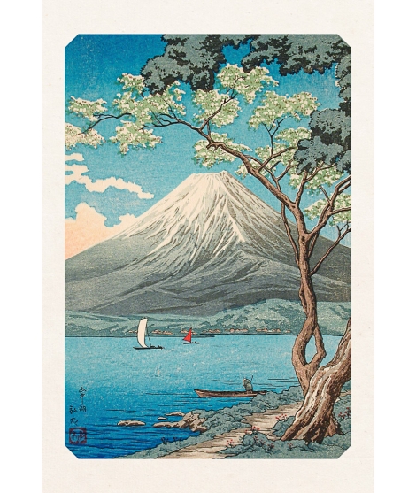 Carte Postale Lac Yamanaka 10x15cm - Editions Jourdenuit
