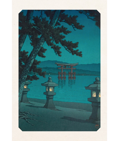 Carte Postale Miyajima 10x15cm - Editions Jourdenuit