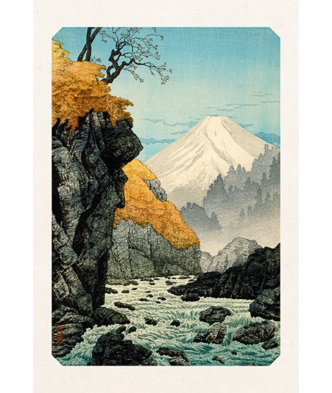 Carte Postale Mont Ashitaka 10x15cm - Editions Jourdenuit