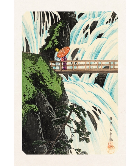 Carte Postale Chute D'Eau Shiragumo De Nikko 10x15cm - Editions Jourdenuit