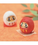 Porte bonheur Daruma blanc