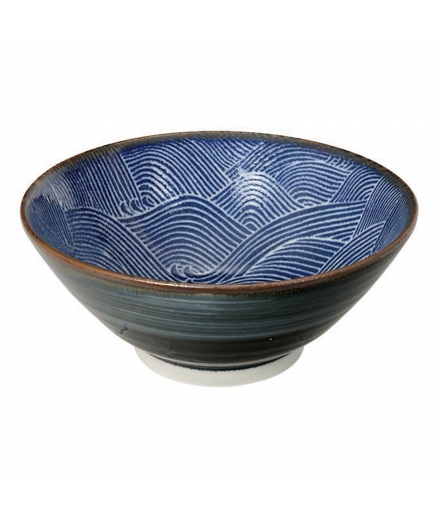Bol Japonais Pour Ramen 800ml Seigaiha - TOKYO DESIGN