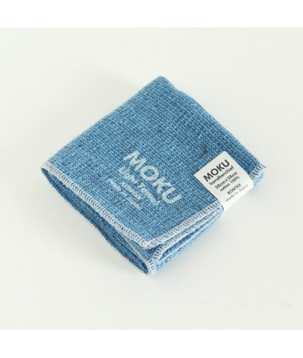 Essuie-Mains Bleu En Coton 28x28cm - MOKU