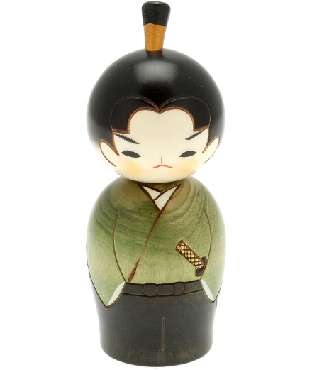 Kokeshi Samurai 14cm - RYUKODO