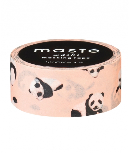Masking Tape Baby Panda - masté
