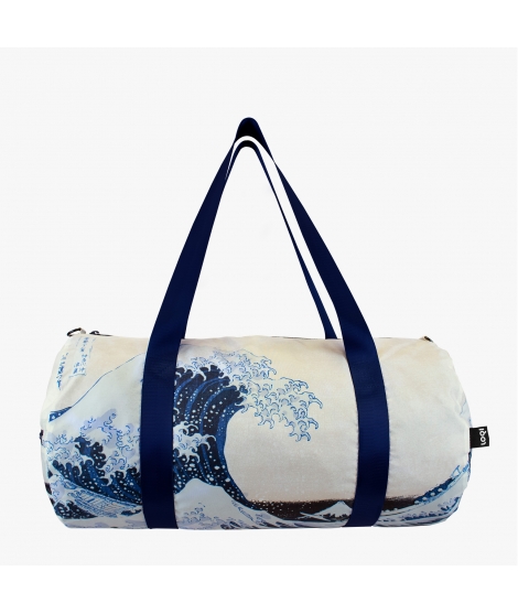 Sac Weekend Recyclé Hokusai Vague - LOQI