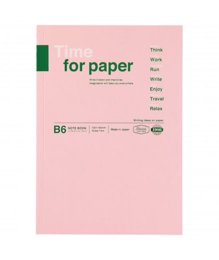 Cahier Ligné Format B6 Time For Paper - MARK'S