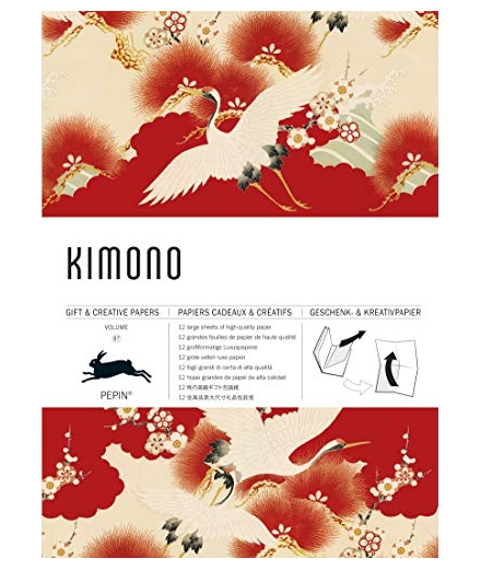 12 Grandes Feuilles Décoratives Kimono / PEPIN
