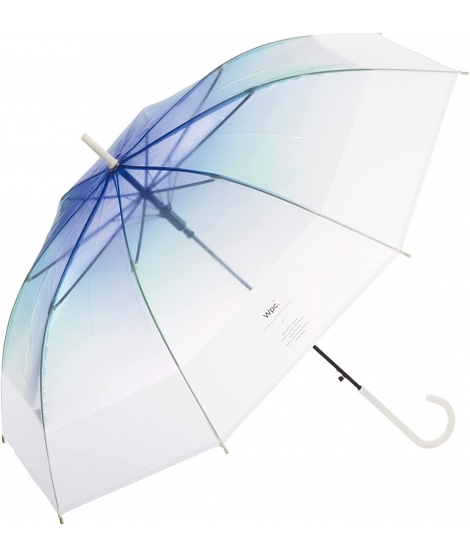 Parapluie Transparent Automatique Pvc Couleur Dégradée / WPC