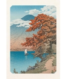 Carte Postale Lac Chuzenji 10x15cm - Editions Jourdenuit