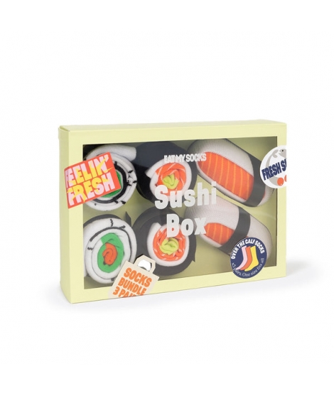 Chaussettes Sushi Box (3 Paires) - EAT MY SOCKS