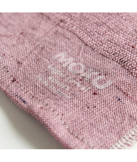 Serviette Japonaise Légère Rose L 100% Coton 60x120cm - MOKU