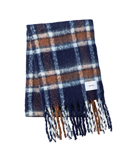 Echarpe Oversize A Franges Volume - ESTAA