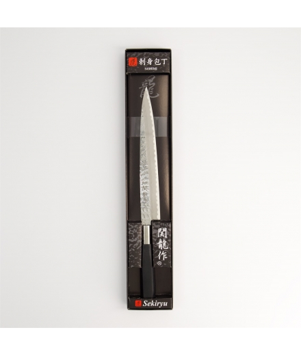 Couteau Japonais Yanagi Martelé 21cm - SEKIRYU