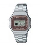 Montre Mixte Digitale A168WA-5AYES Marron - CASIO