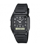 Montre Résine Mixte Noire AW-48H-1BVEG - CASIO