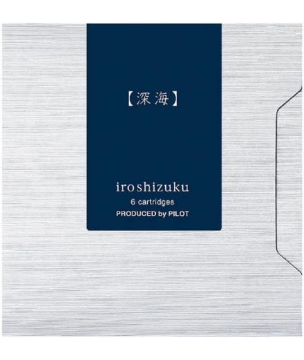 6 Cartouches Encre Shin-Kai Iroshizuku - PILOT