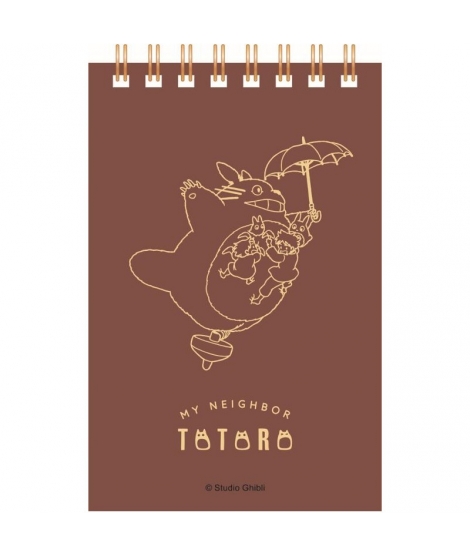 Carnet A7 Spriales Totoro Volant - GHIBLI