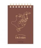 Carnet A7 Spriales Totoro Volant - GHIBLI