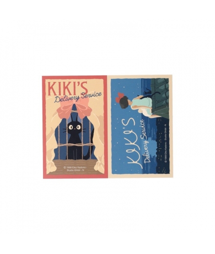 Stickers Rétro Vintage Kiki & Jiji - GHIBLI