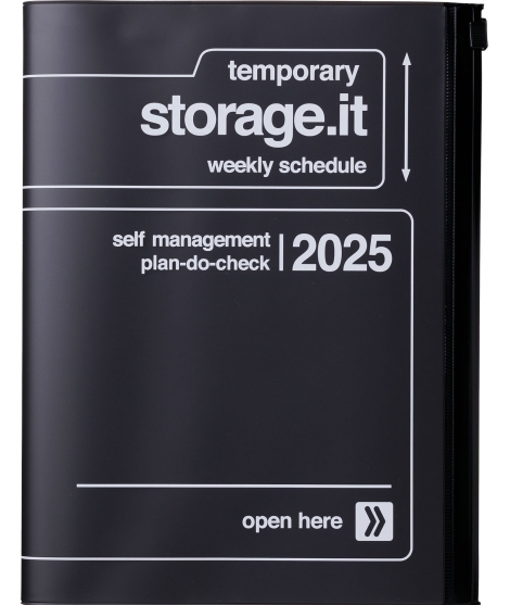 Agenda Semainier 2025 STORAGE.IT - MARK'S