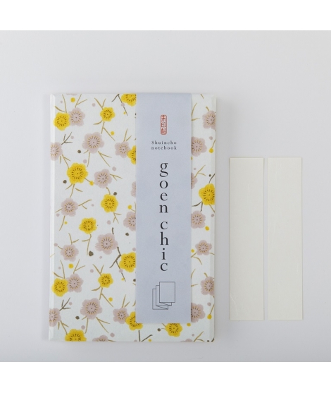 Carnet Goshuin-Chô Fleurs Beige - SHOGADO