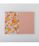 Carnet Goshuin-Chô Fleurs Orange - SHOGADO