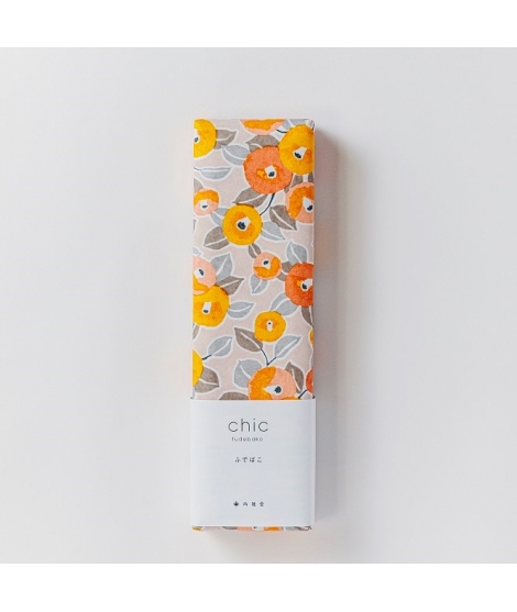 Trousse Solide En Papier Washi Orange - SHOGADO