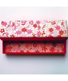 Trousse Solide En Papier Washi Rose - SHOGADO