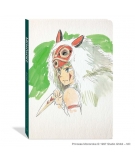 Carnet Illustré Princesse Mononoké San - GHIBLI