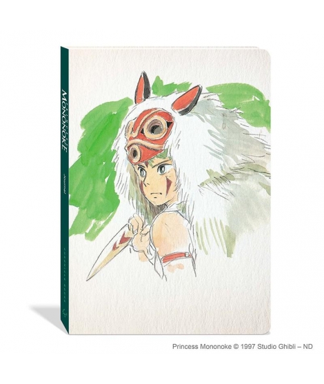 Carnet Illustré Princesse Mononoké San - GHIBLI