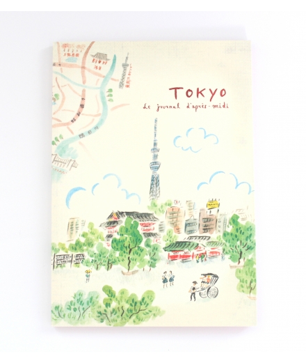 Carnet de voyage A5 Tokyo - Pandydaisy