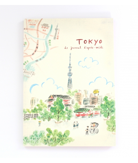 Carnet de voyage A5 Tokyo - Pandydaisy