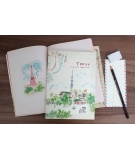 Carnet de voyage A5 Tokyo - Pandydaisy