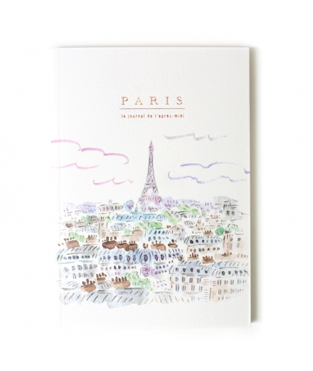 Carnet de voyage A5 Paris City - Pandydaisy