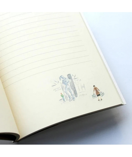 Carnet de voyage A5 Paris City - Pandydaisy