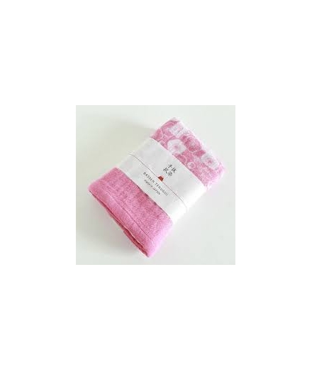 Serviette De Toilette Motif Cerisier Japonais - 76x38 Cm, Douce Et Absorbante