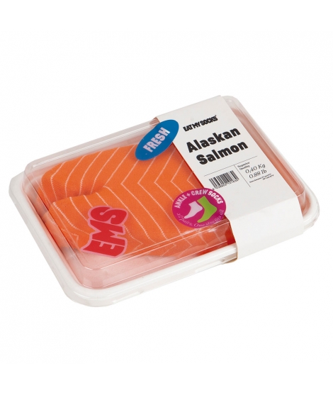 Chausettes Saumon D'Alaska 2 Paires - EAT MY SOCKS