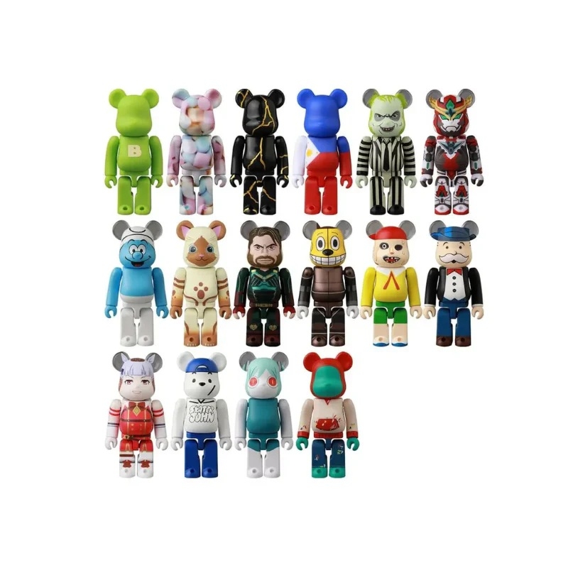 bearbrick series 42×4 35×8 Medicom Toy BE@RBRICK Série 48 Figurines Collector 70mm Boîte 24