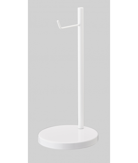 Support Pour Casque En Acier Blanc / YAMAZAKI