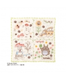 Mini Serviette Mon Voisin Totoro Saisons 25x25cm - GHIBLI